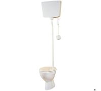 Réservoir WC - EUROPA 301 - Regiplast - Simple débit - Haut - Pneumatique
