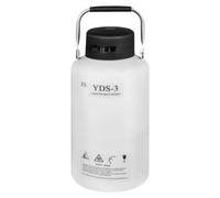 Réservoirs d'azote liquide - Réservoirs cryogéniques en aluminium pour la chimie - 3 litres - Stockage thermiquement isolé