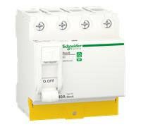 Resi9 - interrupteur différentiel - 4P - 40A - 30mA - Type AC - peignable - SCHNEIDER ELECTRIC - R9PRC440