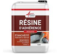Adjuvant Latex pour Mortier, Béton et Ciment- Résine d'accrochage et d'étanchéité - 2L- Arcalatex G