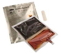 3M Scotchcast 40-C, résine polyuréthane pour câbles, système GMG à 2 composants, taille C, 370 ml x10 morceau