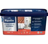 Résine d'Étanchéité Multi-Supports RIPOLIN, Invisible, 2 L, Anti-Infiltrations, Protection Intempéries, Qualit