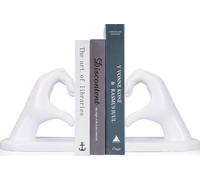 Résine Sculpture Serre-livres Set de 2, Embouts décoratifs pour livres