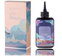 Résine UV 100g à Durcissement Rapide Transparente pour Timbre de Pâte Polymère, Vase, Stylo, Boucles d'Oreilles DIY pour Faire des Bijoux