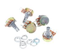 Résistance de potentiomètre rotatif conique linéaire WH148, 3 broches, 15mm, 1K 2K 5K 10K 20K 50K 100K 250K 500K 1M, B1K B5K B10K B200K, 5 pièces/lot