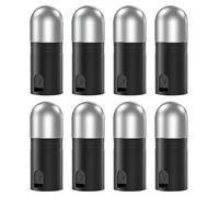 Résistance de terminaison DMX - Terminaison XLR 3 pôles - 120 ohms - Pour contrôleurs DMX - Éclairage de scène - Lot de 8 pièces