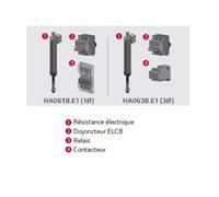 Résistance électrique d'appoint - Modèle Hydrosplit - Monophasé