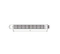RESISTANCE STEATITE 3000 W DIA 52 LG 440 pour CHAUFFE EAU BRANDT - 98X0022