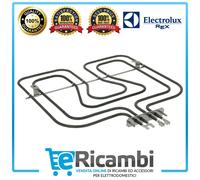 Résistance supérieure ciel grill 1650W 230V pour four Rex Electrolux 3570411037