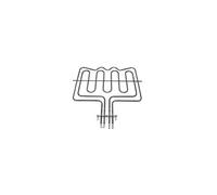 Résistance Voute grill 1000/1900W Four, cuisinière 8996619265029, 3302442045, ELECTROLUX, JUNO - 300537