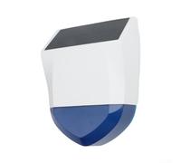 Résistant aux intempéries pour alarme intelligente extérieur solaire | pour contrôle de l'application intelligente Tuya, pour zigbee, sirène forte, flash stroboscopique clair, installation facile