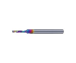 Résistant, hautement efficace, enduit, 3,175 1,5 x 7 | La rainure d'élimination des copeaux assure une coupe fluide sur le PVC et les matériaux acryliques et augmente la