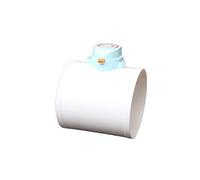 Résiste à des pressions et températures extrêmes, amortisseur HAVC en plastique PVC, Valve d'air électrique, tuyau de clapet anti-retour motorisé(220vac,200mm)