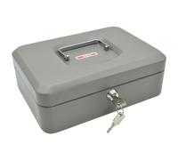 Reskal Caisse à Monnaie Reskal En métal 9 x 25 x 18 cm grise