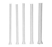 Ressort Cintreuse Tube Cuivre, 5pcs 21cm Ressort Cintrage Multicouche, Cintreuse a ressort tuyau en cuivre, Cintrage De Fil électrique Pour Cintrage De Tuyaux Cuivre, En Aluminium