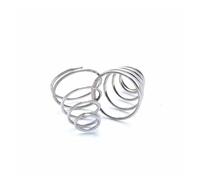 ressort de compression en forme de cône Ressorts de tour en acier inoxydable 0.6, diamètre du fil .6mm .7mm .8mm 304, cône conique, pression ressort Compression 10 pièces/lot(0.6x7-12x15)