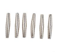 Ressort de rechange pour sécateur 6 cm Volute Ressort robuste | Lot de 6 paires de ciseaux - Longueur : 6 cm - En acier inoxydable - Flexibles - Incassables