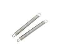Ressort d'extension, 2 pièces de diamètre de fil de 0,8 mm, diamètre extérieur de 8 mm, longueur de 70 à 300 mm, anneau d'expansion en acier inoxydable 304, crochet à ressort de tension(200mm)