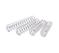 Ressorts de compression, 1,2mm x 14mm x 90mm, ressorts de pression en acier inoxydable 304, argent, 5 pièces
