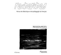 Ressources - Recherches, N 81/ 2e Semestre 2024