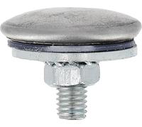 Restagraf - Cache à Visser pour Trou Fileté de Diamètre 5 à 16 mm - Bouchon de Finition - Acier Inoxydable Z11Cn18.8 - Protection pour Carrosserie, Habitacle - Réf. 998 - Sachet de 4