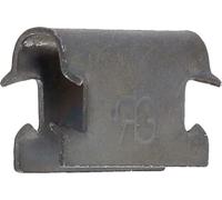 Restagraf - Clip Pince Bord de Tôle - Agrafe Pince pour Tôle et Garnissage - 275 - 2,3 à 2,6 mm, Gris