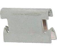 Restagraf - Clip Pince pour Bord de Tôle de 1 à 1,5 mm - Acier - Pour Fixation de Faisceaux, Durites ou Goulottes - Pose Sans Perçage - Réf. 103 - Sachet de 50, Gris