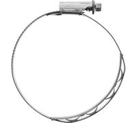 Restagraf - Colliers Métalliques à Vis à Réserve Élastique - Maintien Constant Même en Dilatation - Pour Tuyaux, Durites et Conduites de Diamètre 70 à 90 mm - Réf. 227541 - Sachet de 2