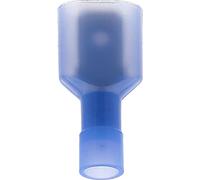 Restagraf - Cosse Plate Isolée Mâle Non Renforcée - Pour Fils Électriques de 1 à 2,5 mm² - Dimension 6,35 x 0,8 mm - Sertissage Simple & Solide - Réf. 306618 - Boîte de 100