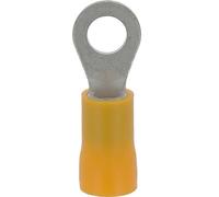 Restagraf - Cosse Ronde Pré-Isolée Non Renforcée - Pour Fils Électriques de 2,6 à 6 mm² - Diamètre 5 mm - Sertissage Simple & Solide - Réf. 306694 - Boîte de 50