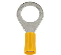 Restagraf - Cosse Ronde Pré-Isolée Renforcée - Pour Fils Électriques de 2,6 à 6 mm² - Diamètre 13 mm - Sertissage Simple & Solide - Réf. 317945 - Boîte de 50