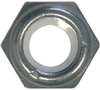 Restagraf - Écrou Hexagonal Auto-Freiné à Bague Nylon M6-1.00 - Acier Classe 8 - DIN 982 - Fixation Universelle pour Applications Auto, Moto, Industrielles ou Bricolage - Réf. 827 - Sachet de 30