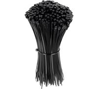 Restagraf - Lanières Autobloquantes - Colliers de Serrage Plastique - Longueur 142 mm - pour Faisceaux, Gaines, Durites - Réf. 2035 - Sachet de 500