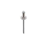 Restagraf - Rivet Standard Aluminium & Tige Acier - Compatible avec CITROËN BERLINGO, OPEL GRANDLAND X, PEUGEOT 3008, 5008, 508, PARTNER - Diamètre 4,8 mm - Longueur 8 mm - Réf. 4050 - Sachet de 88