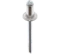 Restagraf - Rivet Standard Aluminium & Tige Acier - Compatible avec CITROËN BERLINGO, OPEL GRANDLAND X, PEUGEOT 3008, 5008, 508, PARTNER - Diamètre 4,8 mm - Longueur 8 mm - Réf. 4051 - Boîte de 500
