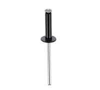 Restagraf - Rivet Tête Large Aluminium & Tige Acier - Diamètre 4 mm - Longueur 14 mm - Réf. 4316 - Sachet de 56