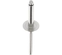 Restagraf - Rivet Tête Large Inox - Diamètre 4 mm - Longueur 20 mm - Réf. 40622 - Boîte de 250