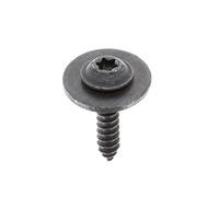 Restagraf - Vis à Tôle Ronde Large - Acier - Long. 19 mm - Réf. 12187 - Compatible avec Citroën, Dacia, Nissan, Peugeot, Renault - Sachet de 15, Zinc Noir