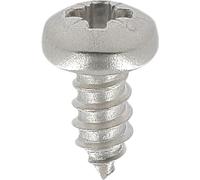 Restagraf - Vis à Tôle - Tête Cylindrique Bombée Pozidrive - Inox - Standard DIN 7981 - Fixation Carrosserie - Réf. 7070 - Sachet de 25