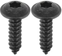 Restagraf - Vis à Tôle - Tête Ronde Large Torx - Acier Zingué Noir - Standard NFE 25-655 - Fixation Carrosserie - Réf. 220769 - Blister de 20 (Lot de 2)