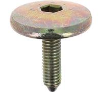 Restagraf - Vis Cylindrique Bombée Large Torx Spéciales Aile Avant - Fixation Carrosserie et Pièces Mécaniques - M6-1.00 x 22 mm - Réf. 1434 - Sachet de 15