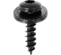 Restagraf - Vis pour Matériaux Tendres Spéciales Bouclier - Fixation Carrosserie et Pièces Mécaniques - Diam. 6 mm - Long. 25 mm - Réf. 12158 - Sachet de 12
