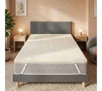 RESTBULLE Surmatelas Ferme en Mousse Haute Résilience - 7 cm d'Épaisseur - Qualité Premium - Marque Française (120 x 190 cm)