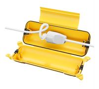 RESTMO Boîte Électrique Étanche Boitier Etanche Electrique Exterieur | IP44 (29x11x7,5cm) - Boîtier Extérieur pour Rallonges, Câbles, Décorations Vacances, Lumières Noël, Outils Électriques