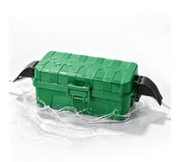 RESTMO boitier etanche electrique exterieur IP55 (15 cm × 8,1 cm × 4,5 cm) | avec couvercles amovibles boîte électrique résistante aux intempéries pour rallonge, prises de jardin, minuterie Vert