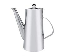 Restokki Theiere Marocaine Style moderne, Théière En Acier Inoxydable 2L, Elégante Cafetière Théière Bouilloire En Acier Inoxydable Pour Restaurants, Salles De Conférence, Salon(2L)