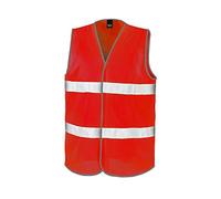 Result Core - Gilet de sécurité haute visibilité - Adulte unisexe (L/XL) (Rouge)