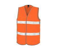 Result Core - Gilet de sécurité haute visibilité - Adulte unisexe (S/M) (Orange fluo)