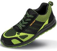Result WORK-GUARD R458X | Hicks Safety Trainer embout en acier - Couleur : Neon Green/Black - Taille : 9 (43)