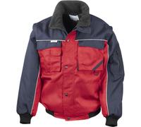 Result WORK-GUARD R71X | Workguard Heavy Duty Jacket / Veste de travail - Couleur : Rouge/Navy - Taille : M